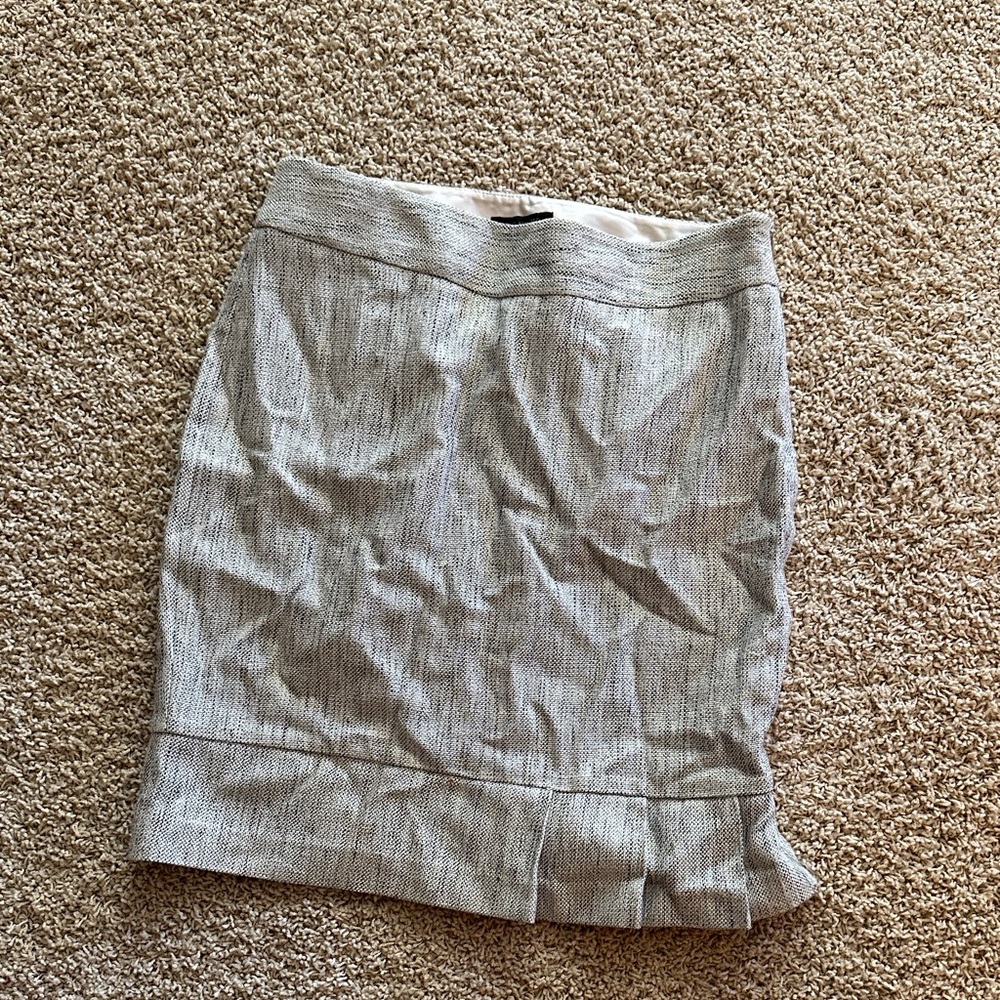 The Limited Gray Pencil Skirt